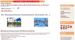 Desktop Screenshot of kiel-monteurzimmer.de